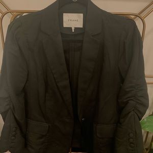 Frame Linen Blazer/Jacket.